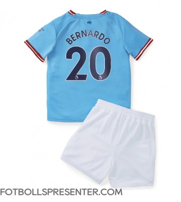 Manchester City Bernardo Silva #20 Hemmatröja Barn 2022-23 Kortärmad (+ korta byxor)